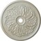 Ekena Millwork Sellek Ceiling Medallion (Fits Canopies up to 9"), Hand-Painted Flash Blue, 42 1/8"OD x 1 7/8"P CM42SKFBS - alternate 1